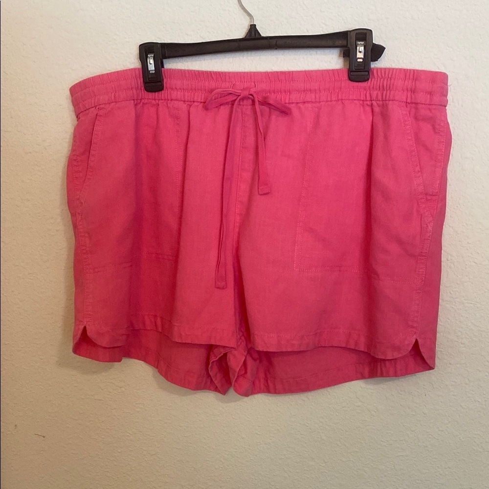 J. Crew High Waist Pink 3” Shorts Relaxed Fit